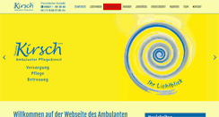 Desktop Screenshot of pflegedienst-kirsch.com